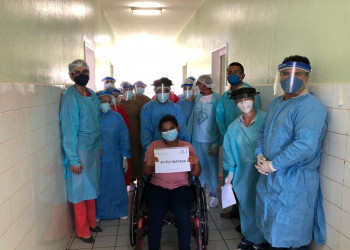 Hospital de Simplício Mendes tem primeira paciente curada da Covid-19